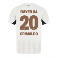 Bayer Leverkusen Alejandro Grimaldo #20 Bortedrakt 2024-25 Kortermet